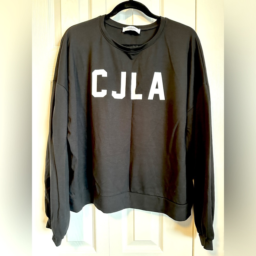 CJLA Pullover, black, size medium